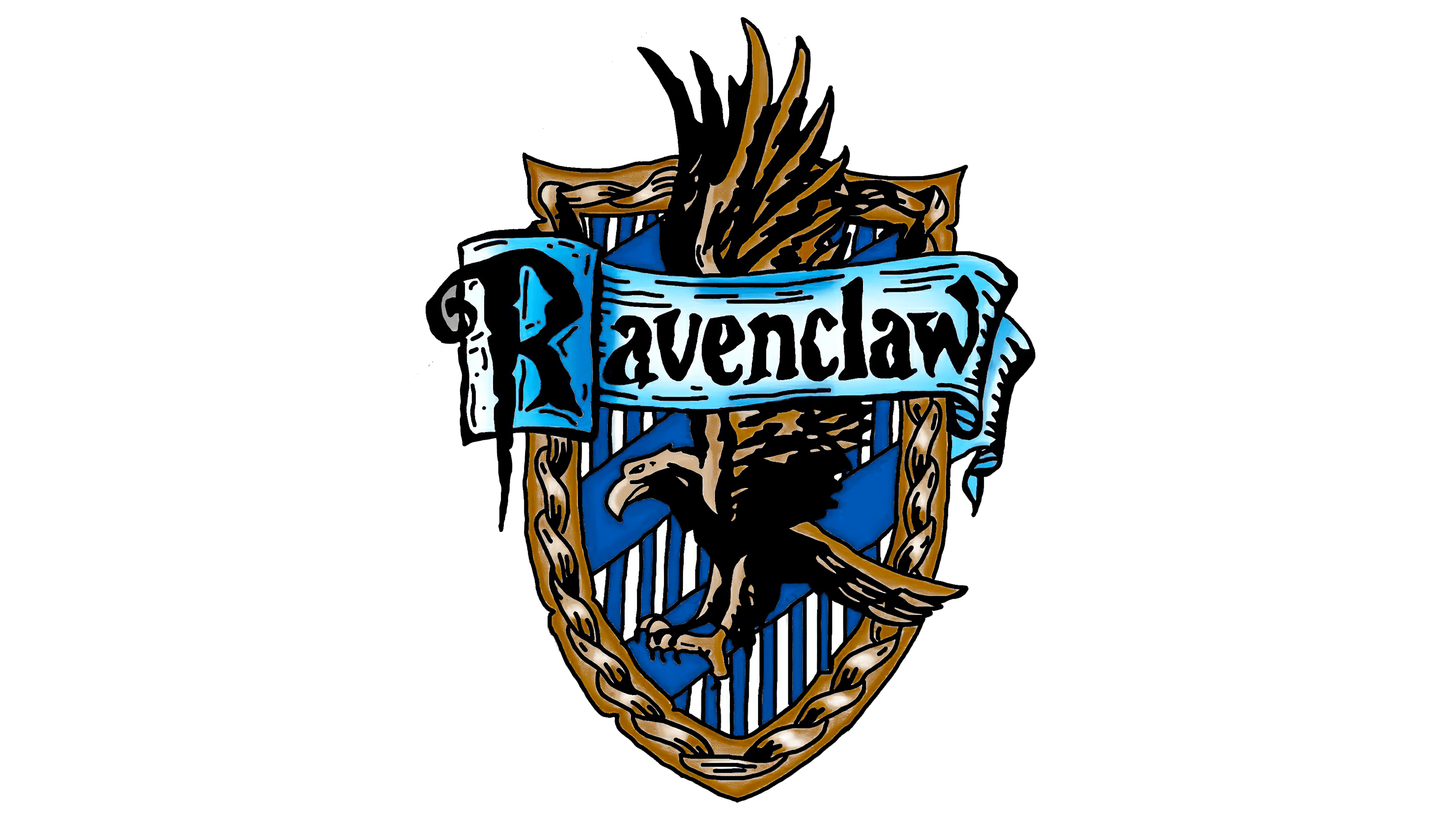 Ravenclaw crest from the Harry Potter series